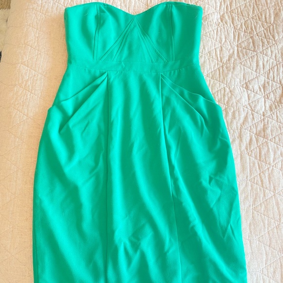 BCBG Green Party dress - Picture 1 of 5